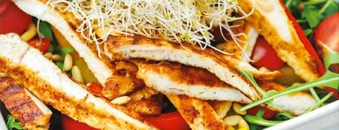 gegrilde kip calorieën