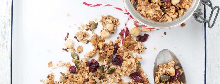 Suikervrije granola - Gezond aan tafel - recept