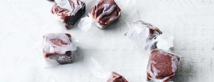 Suikervrije fudge zelf maken - Gezond aan tafel - recept