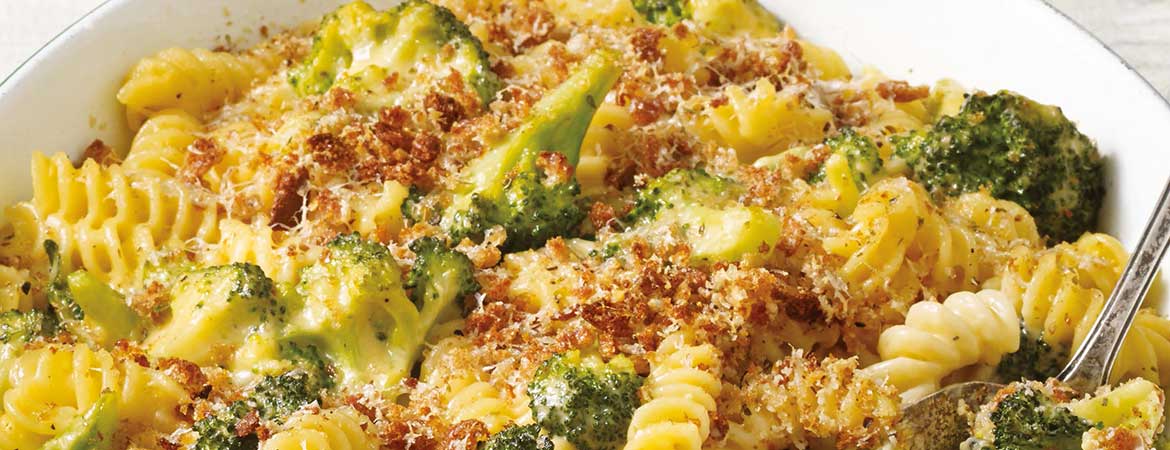 Pasta met kaas: slanke variant