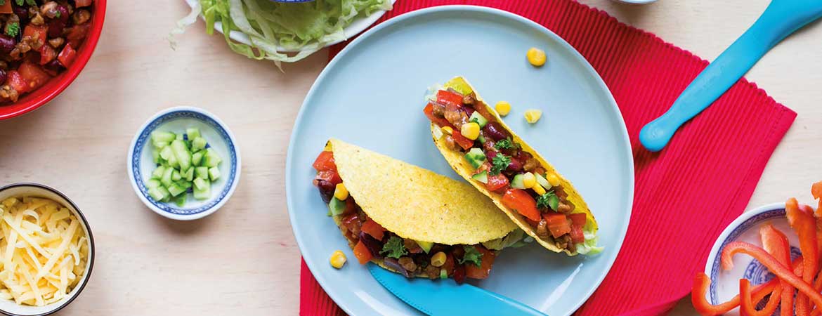 Vegetarische taco’s