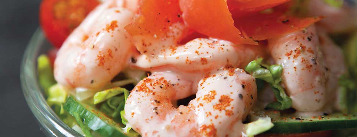 garnalencocktail light: met slanke dressing maar toch superlekker
