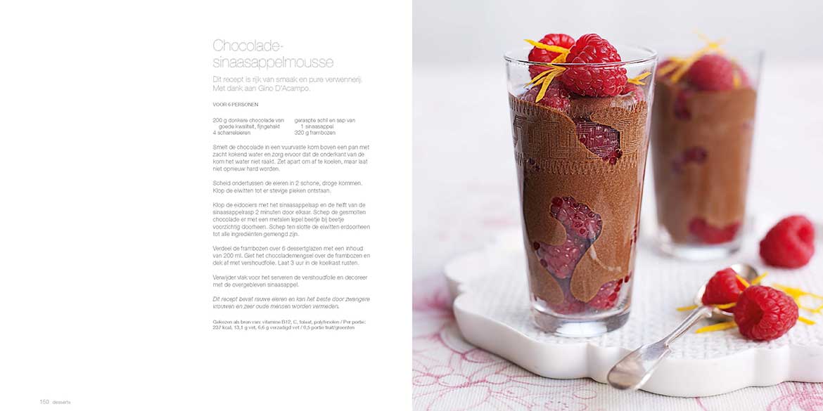 pure rauwe chocolade