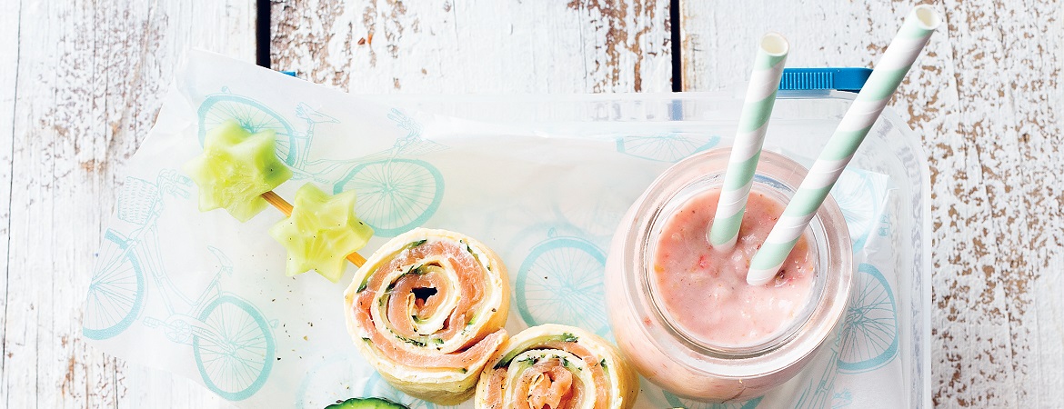 Goede Bananen aardbeien smoothie: voor in de lunchtrommel van je kind(eren) MG-44