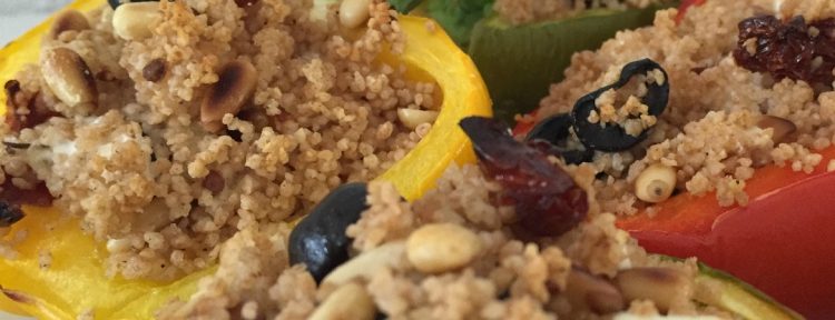 Gevulde paprika met couscous - Gezond aan tafel - recept