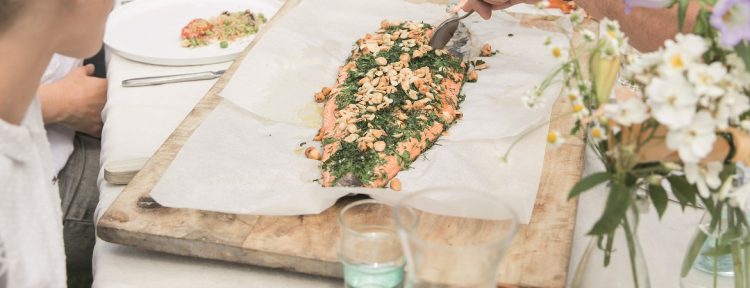 Zalm uit de oven van Vivian Reijs - Gezond aan tafel - recept