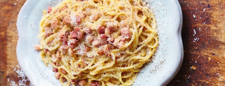 Klassieke spaghetti carbonara - Gezond aan tafel - recept