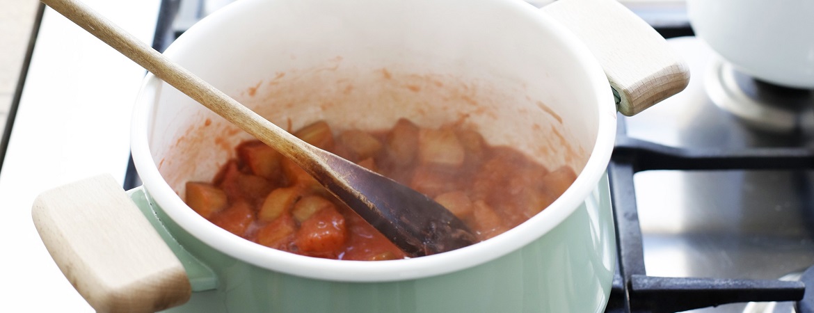 Rabarbercompote - Gezond aan tafel - recept