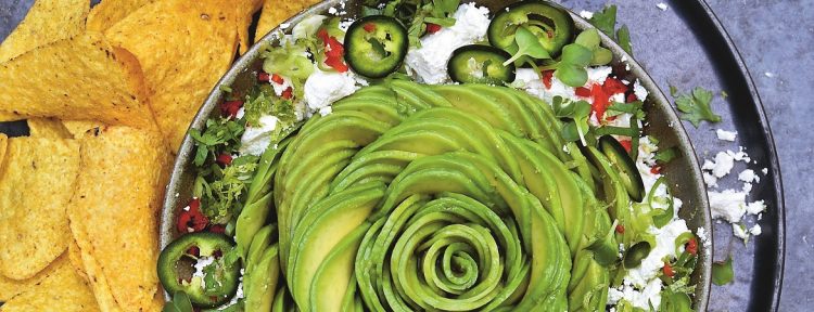 Tortillachips met guacamole van avocado en feta - Gezond aan tafel - recept