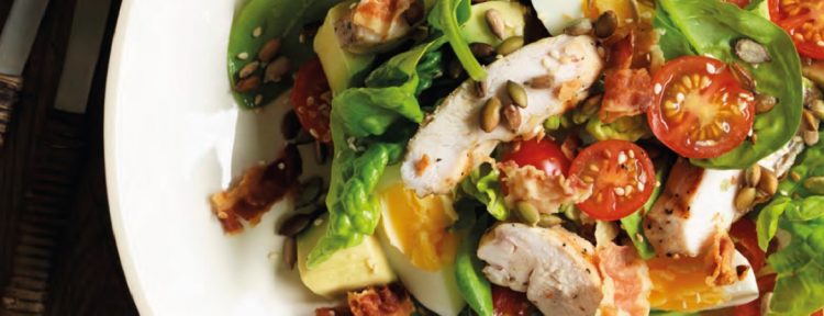 BLT-salade - Gezond aan tafel - recept