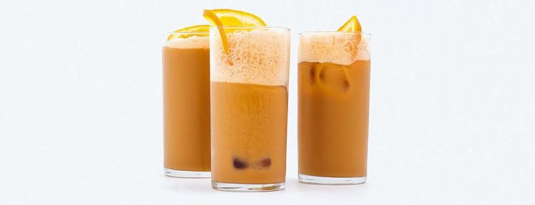 Frappé met sinaasappel - Gezond aan tafel - recept