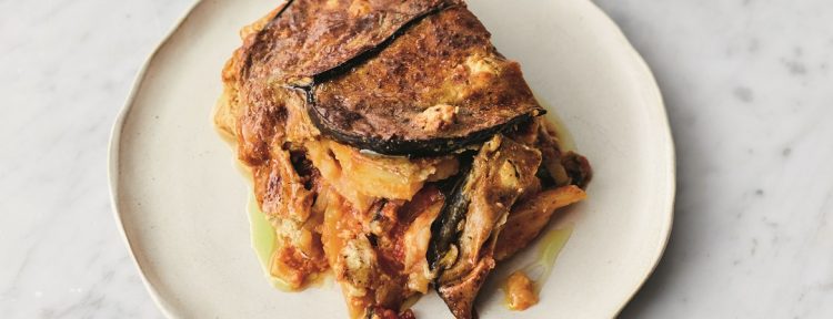 Vega moussaka Jamie Oliver - Gezond aan tafel - recept