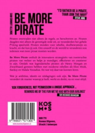Be More Pirate - achterkant