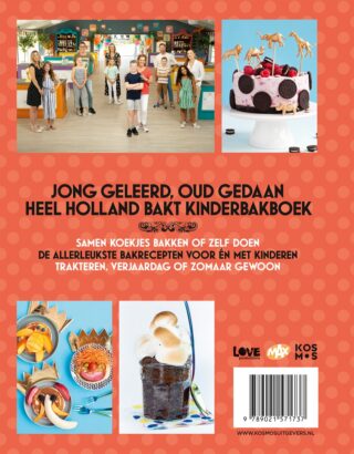 Heel Holland Bakt Kinderbakboek - achterkant